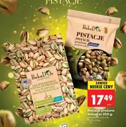 Biedronka Pistacje prażone BakaD’Or, 250 g oferta