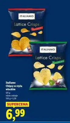 Lidl ITALIAMO Chipsy w stylu włoskim oferta