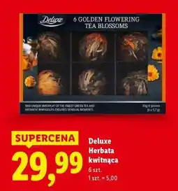 Lidl Deluxe Herbata kwitnąca oferta
