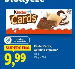 Lidl Kinder Cards oferta
