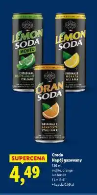 Lidl Crodo Napój gazowany oferta