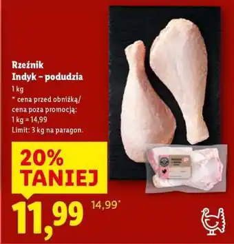 Lidl Rzeźnik Indyk – podudzie oferta
