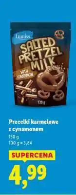 Lidl Precelki karmelowe z cynamonem oferta
