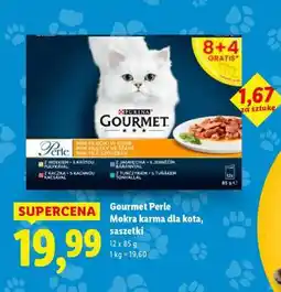 Lidl Gourmet Perle Mokra karma dla kota, saszetki oferta