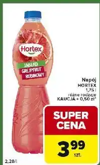 Carrefour Express Napój jabłko-grejpfrut rubinowy Hortex oferta