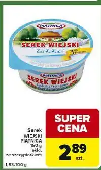 Carrefour Express Serek wiejski ze szczypiorkiem Piątnica oferta