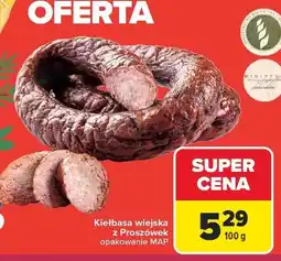 Carrefour Kiełbasa wiejska Prosiaczek oferta