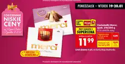 Biedronka Czekoladki Merci oferta