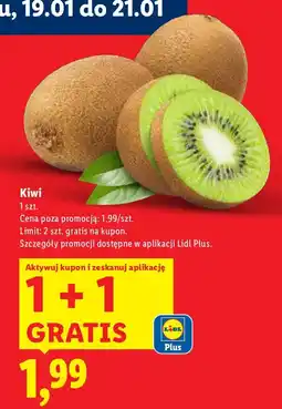 Lidl Kiwi 1+1 GRATIS oferta