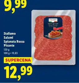 Lidl Salami Spianata Rossa Picante oferta