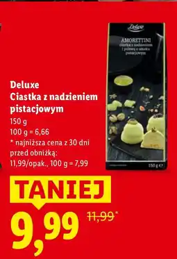 Lidl Ciastka z nadzieniem pistacjowym oferta