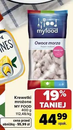 Carrefour Market Krewetki mrożone oferta
