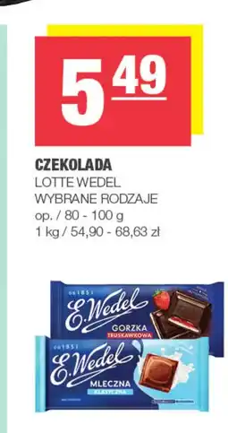EuroSPAR Czekolada E. Wedel oferta