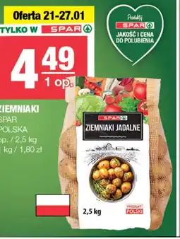 EuroSPAR Ziemniaki SPAR oferta