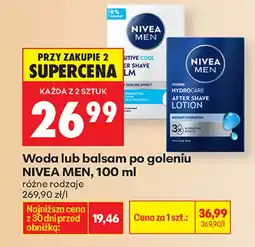 Biedronka Woda po goleniu Nivea oferta