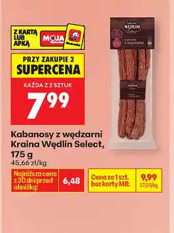 Biedronka Kabanosy Kraina Wędlin oferta