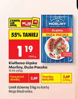 Biedronka Kiełbasa Morliny oferta