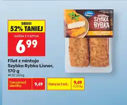 Biedronka Filet z mintaja Lisner oferta