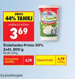 Biedronka Śmietanka Primo oferta