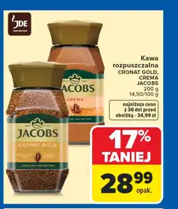Carrefour Kawa rozpuszczalna Jacobs oferta