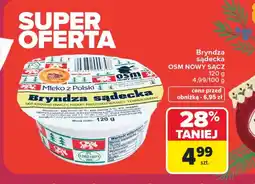 Carrefour Ser bryndza OSM Nowy Sącz oferta