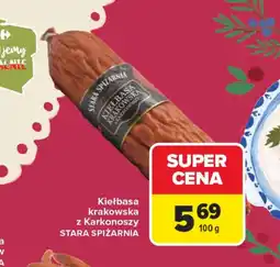 Carrefour Kiełbasa Stara Spiżarnia oferta