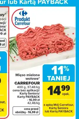 Carrefour Mięso mielone Carrefour oferta