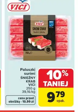 Carrefour Paluszki surimi Vici oferta