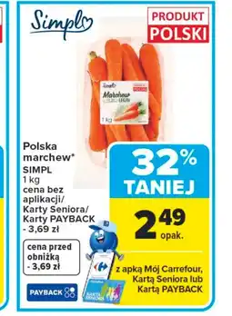 Carrefour Marchew Simpl oferta