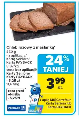 Carrefour Chleb razowy oferta