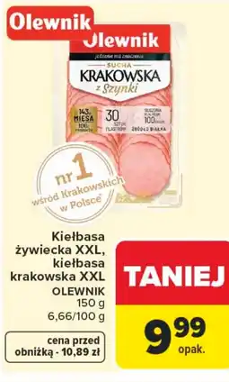 Carrefour Kiełbasa Olewnik oferta
