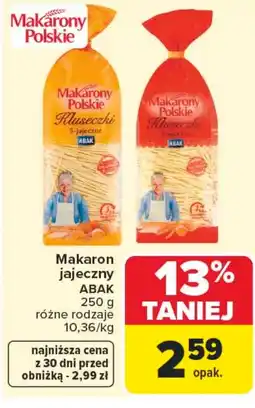 Carrefour Makaron Makarony Polskie oferta