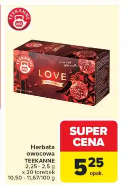 Carrefour Herbata owocowa Teekanne oferta