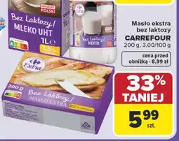 Carrefour Masło bez laktozy Carrefour oferta