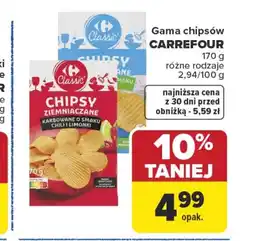 Carrefour Chipsy Carrefour oferta