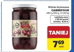 Carrefour Wiśnie drylowane Carrefour oferta