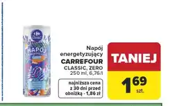 Carrefour Napój energetyczny Carrefour oferta