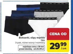 Carrefour Bokserki męskie TEX oferta