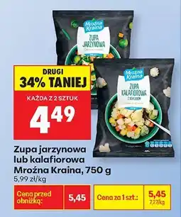 Biedronka Zupa jarzynowa oferta
