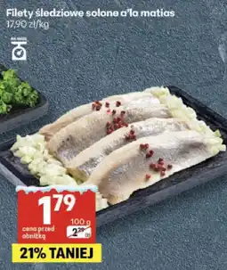 Delikatesy Centrum Filety śledziowe solone a'la matias oferta