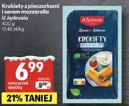 Delikatesy Centrum Krokiety z pieczarkami i serem mozzarella U Jędrusia oferta