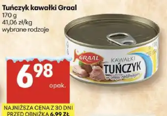 Delikatesy Centrum Tuńczyk kawałki Graal oferta