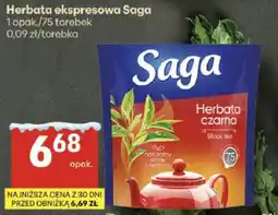 Delikatesy Centrum Herbata ekspresowa Saga oferta