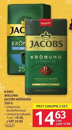 Selgros Kawa mielona Jacobs Krónung oferta