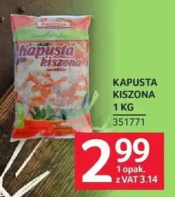 Selgros Kapusta kiszona oferta
