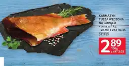 Selgros Karmazyn tusza wędzona na gorąco oferta