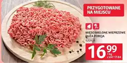Selgros Mięso mielone wieprzowe luza porcja oferta