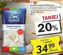 Selgros Kalmary krążki surowe oferta