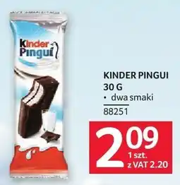 Selgros Czekolada Kinder Pingui oferta