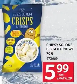 Selgros Chipsy solone bezglutenowe Bezgluten Crisps oferta